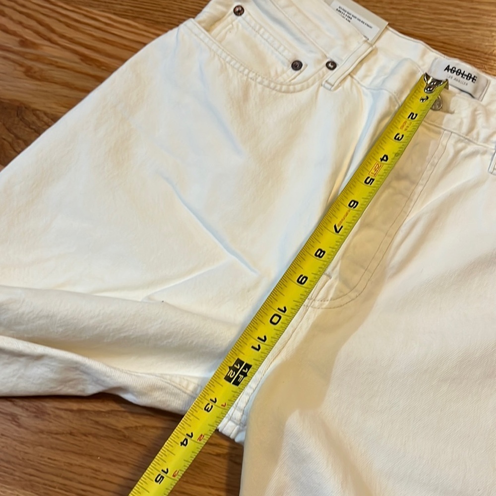 AGolde 90’s Pinch Waist Short High Rise Straight Size 30 NWT - Picture 12 of 16